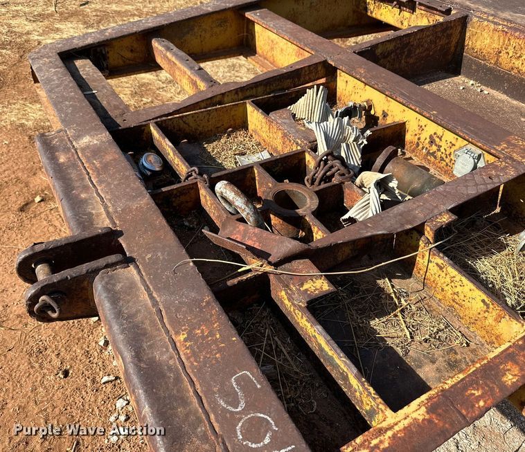 image for item DQ1372 1975 Load King  lowboy equipment trailer