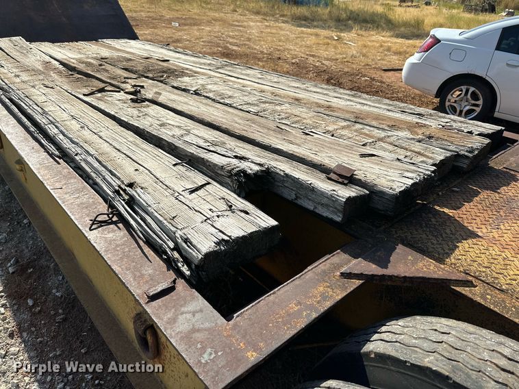 image for item DQ1372 1975 Load King  lowboy equipment trailer