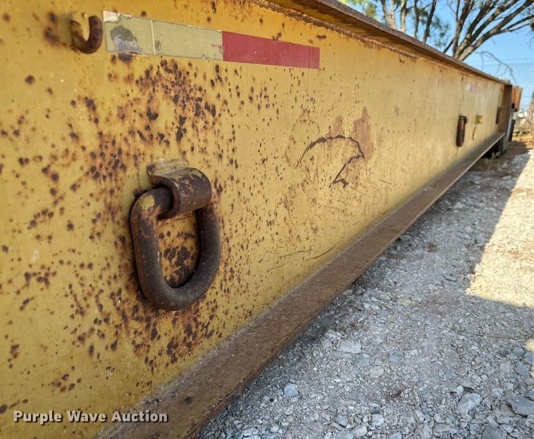image for item DQ1372 1975 Load King  lowboy equipment trailer