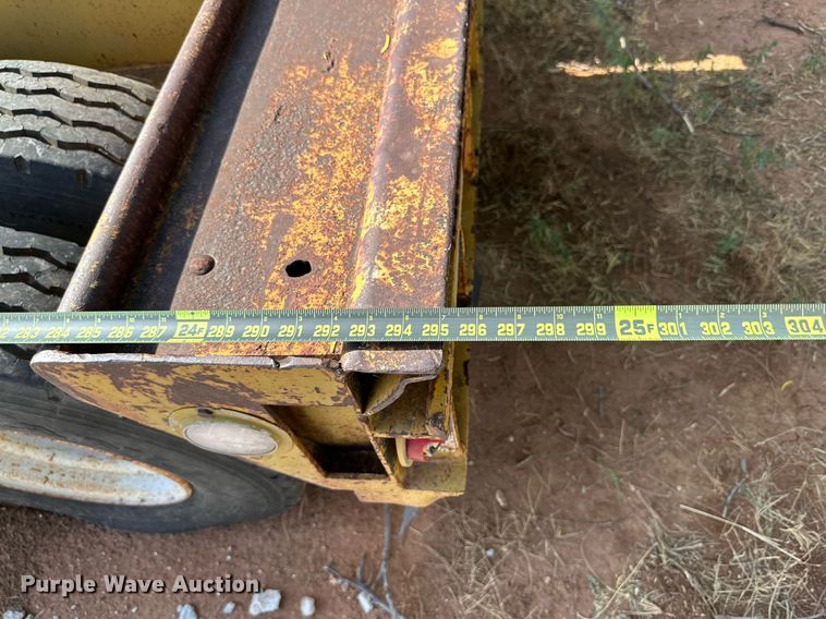 image for item DQ1372 1975 Load King  lowboy equipment trailer