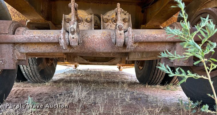 image for item DQ1372 1975 Load King  lowboy equipment trailer