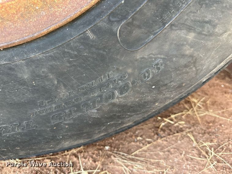 image for item DQ1372 1975 Load King  lowboy equipment trailer