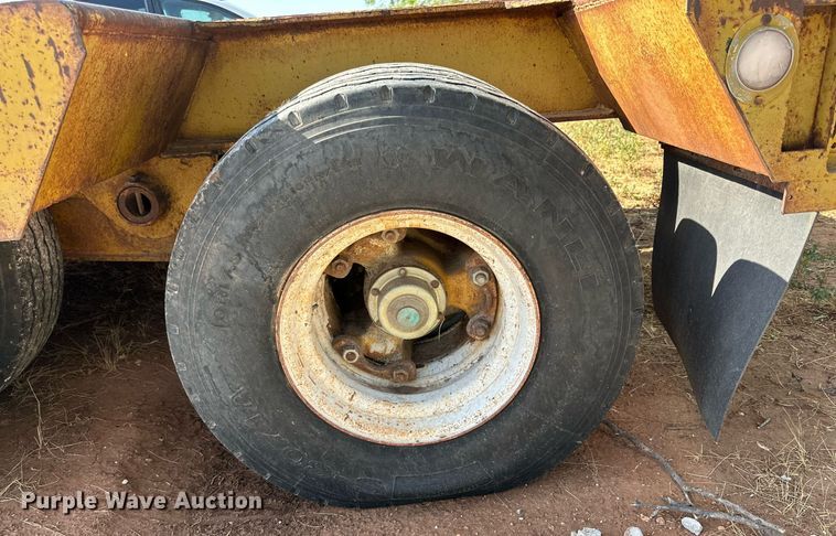 image for item DQ1372 1975 Load King  lowboy equipment trailer