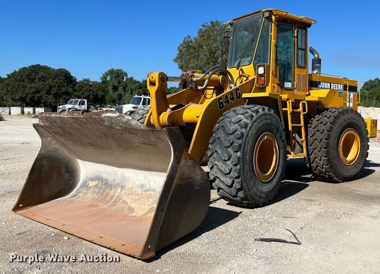 image for item DQ2144 1996 John Deere 644G  wheel loader