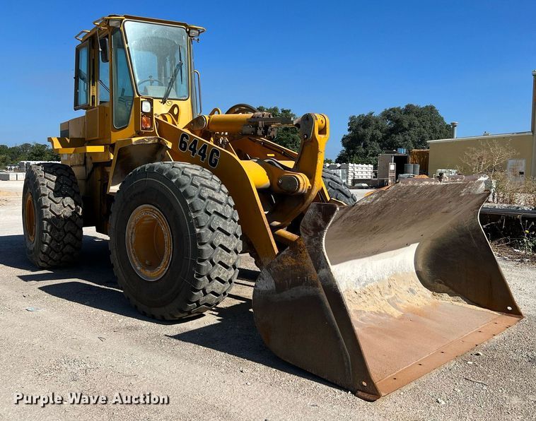 image for item DQ2144 1996 John Deere 644G  wheel loader