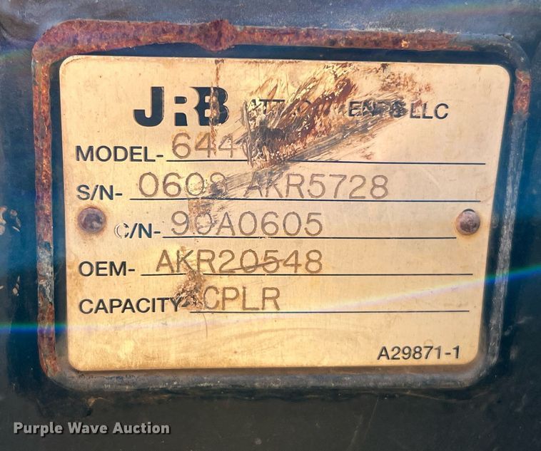 image for item DQ2144 1996 John Deere 644G  wheel loader