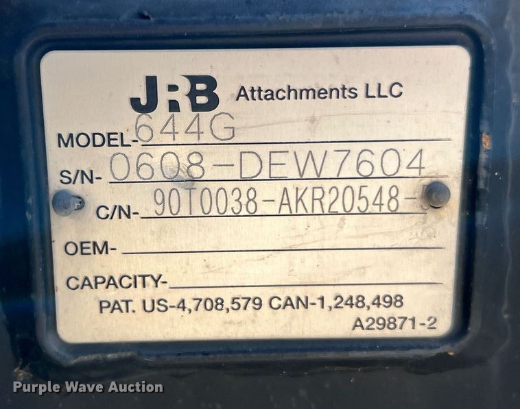 image for item DQ2144 1996 John Deere 644G  wheel loader