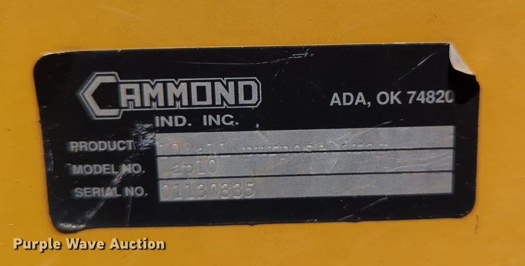 image for item DR6991 Cammond AP10  scraper