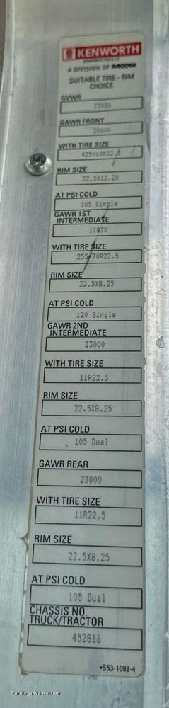 image for item DS2132 2015 Kenworth W900  ready mix truck