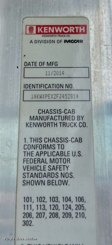 image for item DS2133 2015 Kenworth W900  ready mix truck