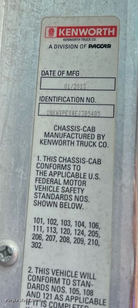 image for item DS2134 2014 Kenworth W900  ready mix truck