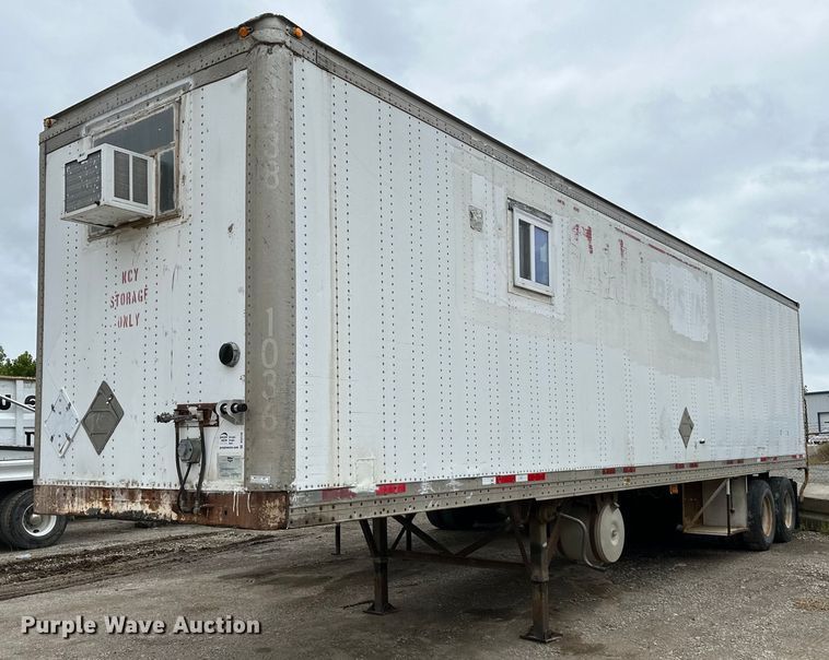 image for item DS2159 1996 Wabash SA95MCW  dry van office trailer