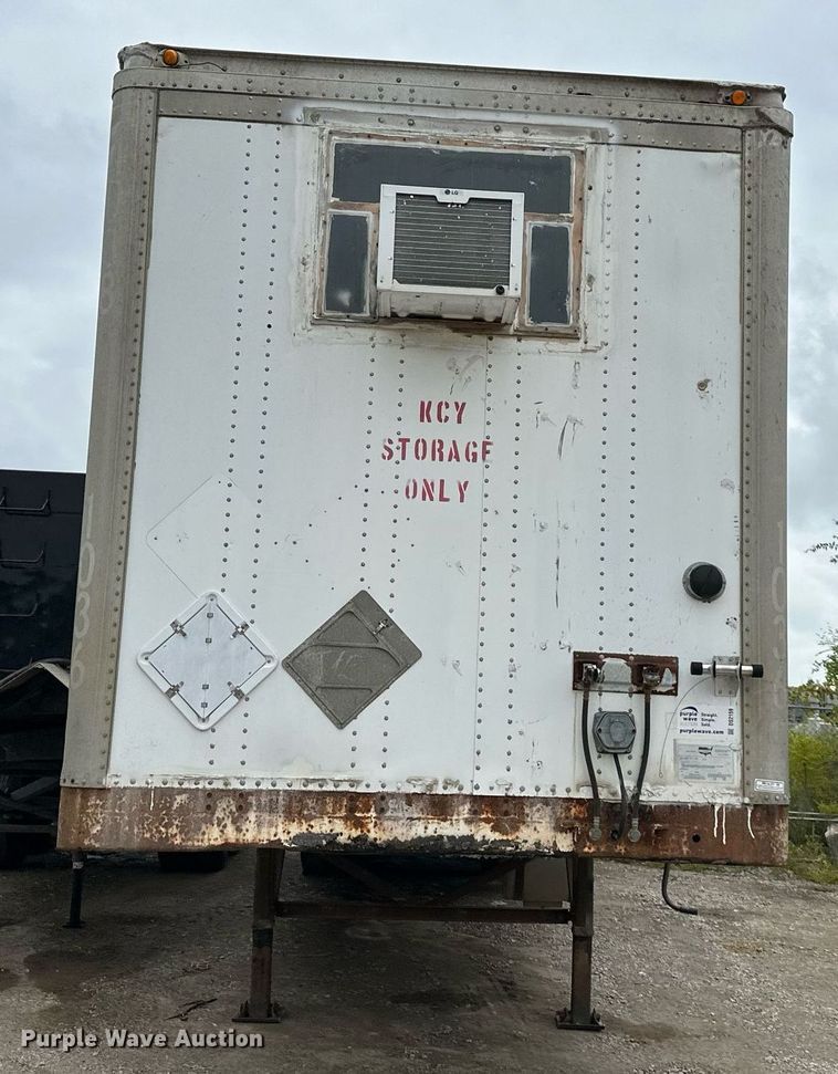 image for item DS2159 1996 Wabash SA95MCW  dry van office trailer