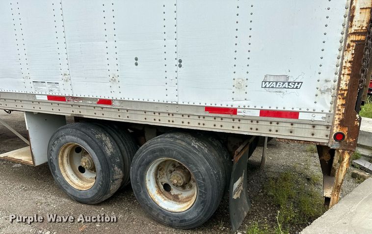 image for item DS2159 1996 Wabash SA95MCW  dry van office trailer