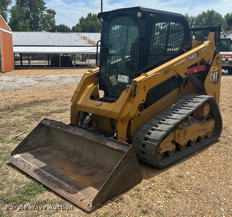 image for item DS2188 2020 Caterpillar 259D3  tracked skid steer loader