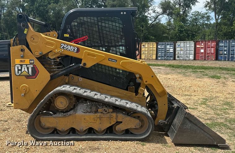 image for item DS2188 2020 Caterpillar 259D3  tracked skid steer loader