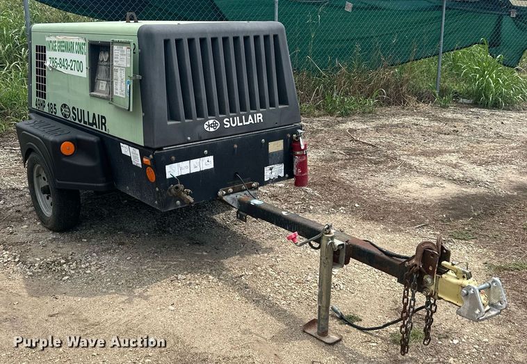 image for item DS2190 Sullair 185  air compressor