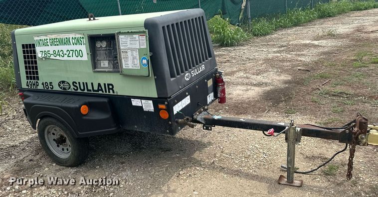 image for item DS2190 Sullair 185  air compressor