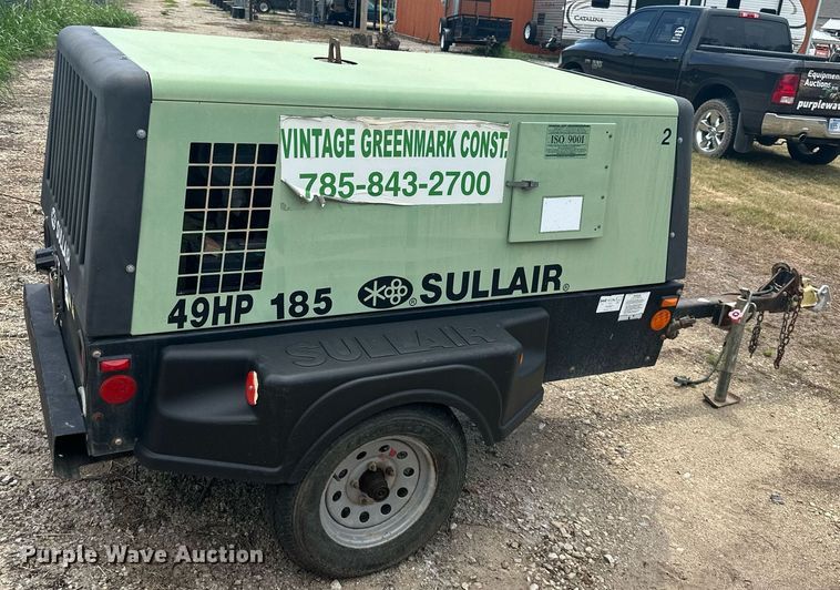 image for item DS2190 Sullair 185  air compressor