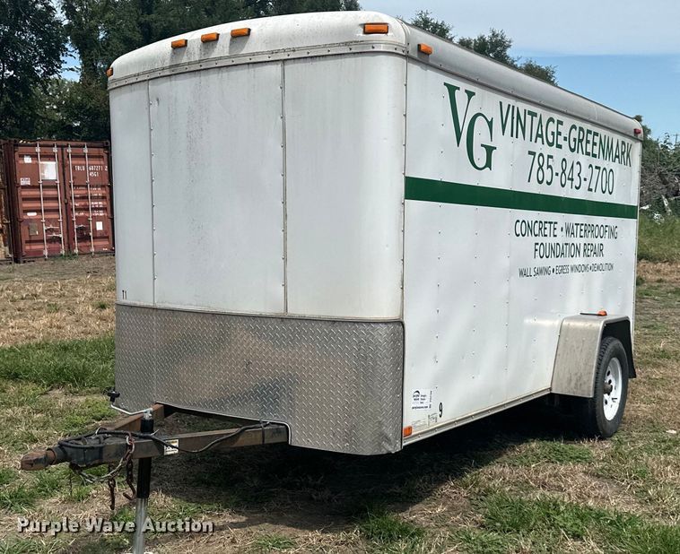 image for item DS2192 2012 Atlas Specialty Products  enclosed cargo trailer