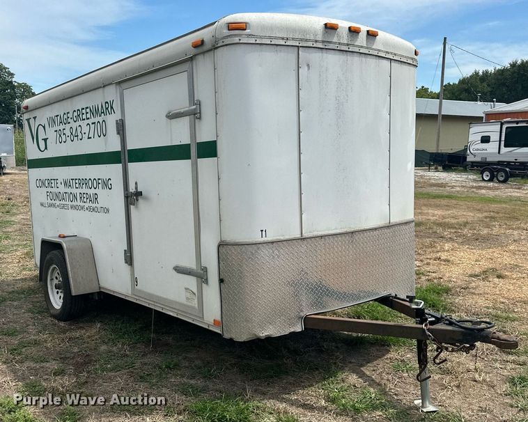 image for item DS2192 2012 Atlas Specialty Products  enclosed cargo trailer