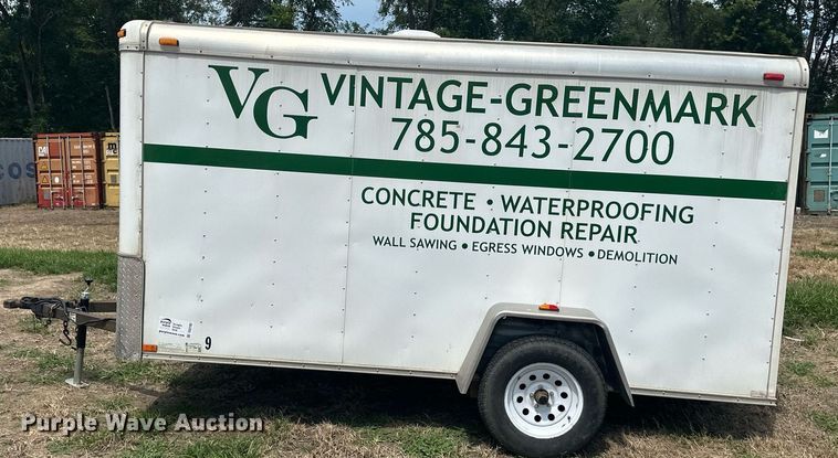 image for item DS2192 2012 Atlas Specialty Products  enclosed cargo trailer