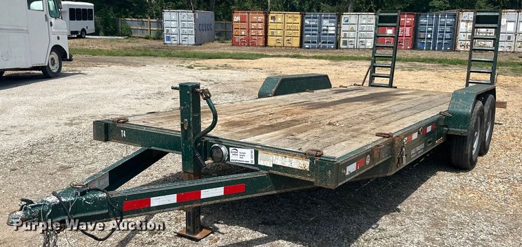 image for item DS2193 2016 Eagle  equipment trailer