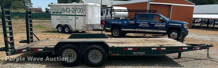 image for item DS2193 2016 Eagle  equipment trailer