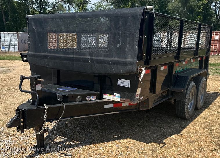 image for item DS2194 2018 Lamar  dump trailer