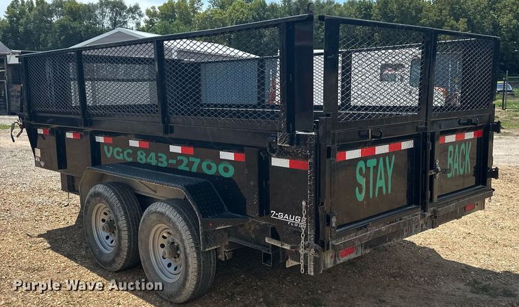 image for item DS2194 2018 Lamar  dump trailer