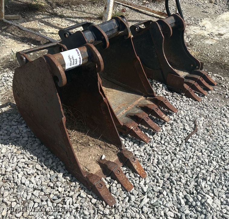 image for item DS2204 (3) Bobcat excavator buckets