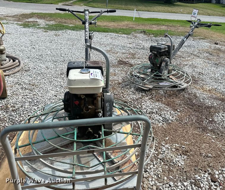 image for item DS2208 (2) Multiquip power trowels