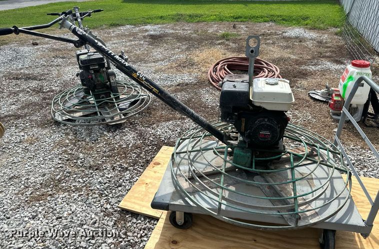 image for item DS2208 (2) Multiquip power trowels