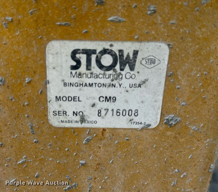image for item DS2238 Stow CM9  concrete mixer