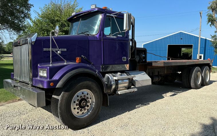 image for item HN9961 1997 Western Star 4864F  winch truck