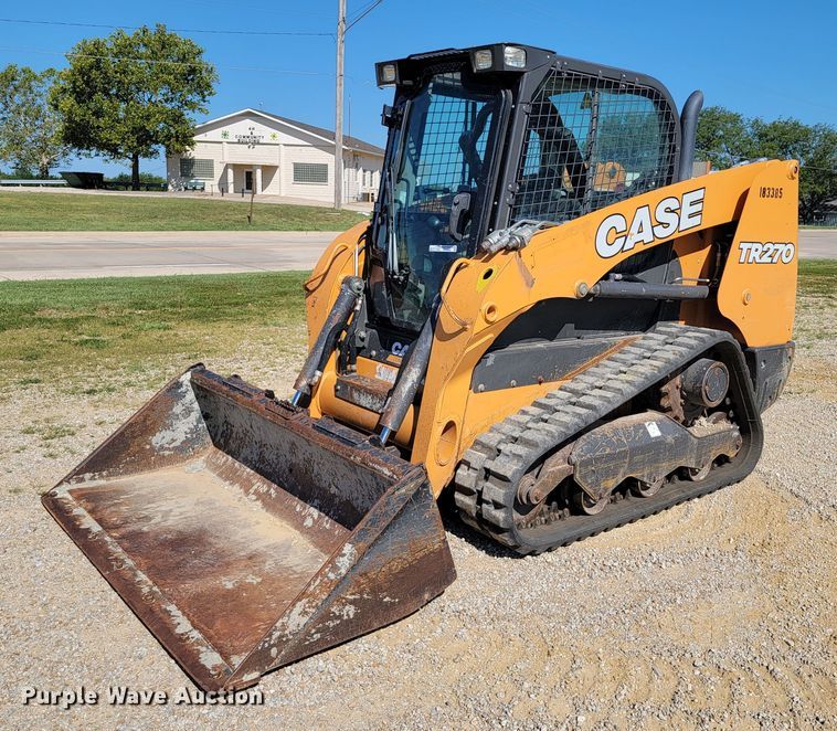 image for item HY9095 2017 Case TR270  tracked skid steer loader