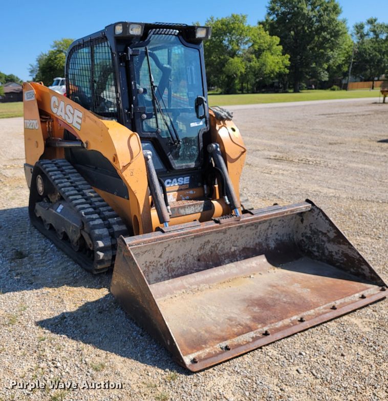 image for item HY9095 2017 Case TR270  tracked skid steer loader
