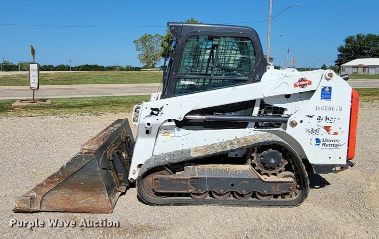 image for item HY9096 2017 Bobcat T550  tracked skid steer loader