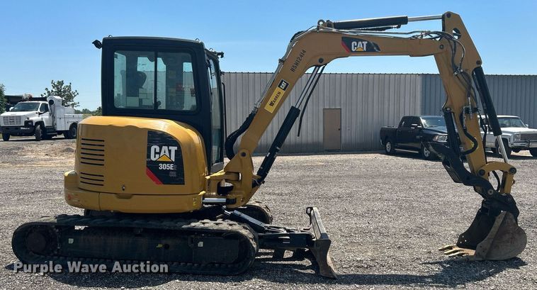 image for item KW9106 2020 Caterpillar 305E2 CR  mini excavator