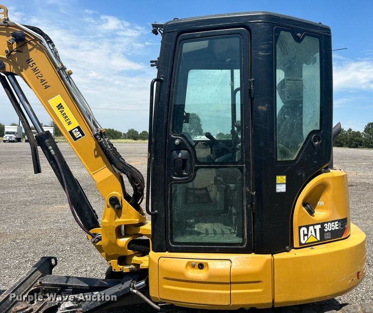 image for item KW9106 2020 Caterpillar 305E2 CR  mini excavator