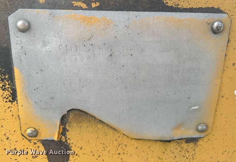 image for item KW9113 1984 Butler  reel trailer