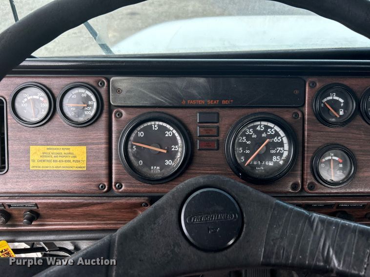 image for item KW9114 1998 Freightliner FLD112 vacuum truck