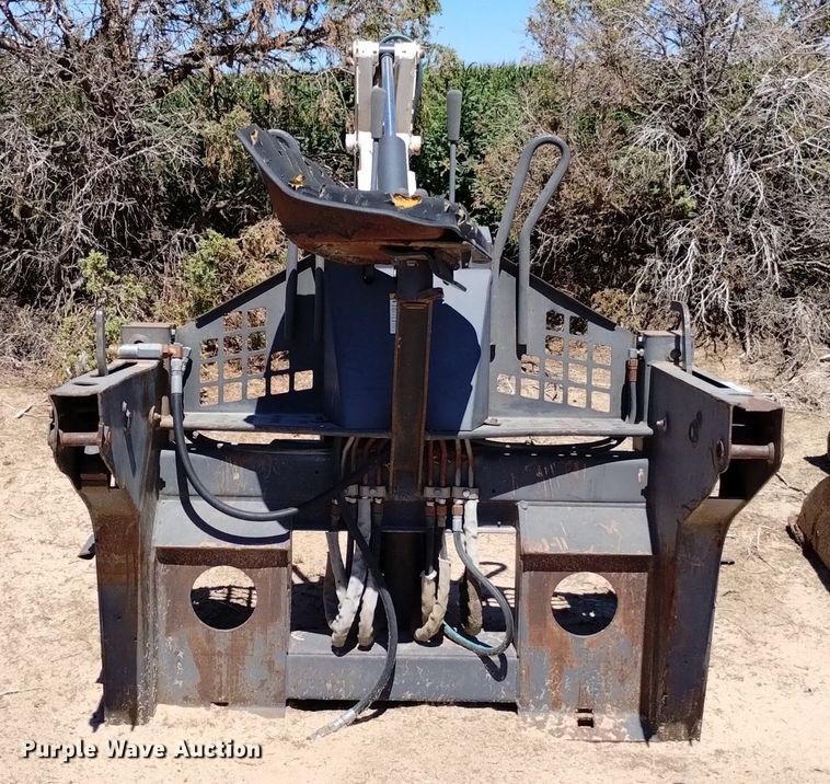 image for item LP9667 Bobcat 709  skid steer backhoe