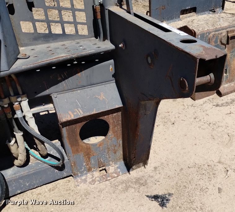 image for item LP9667 Bobcat 709  skid steer backhoe