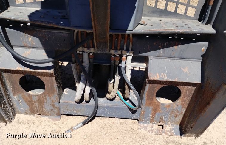 image for item LP9667 Bobcat 709  skid steer backhoe