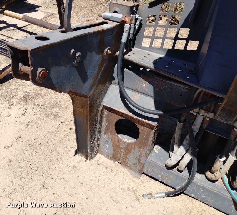 image for item LP9667 Bobcat 709  skid steer backhoe