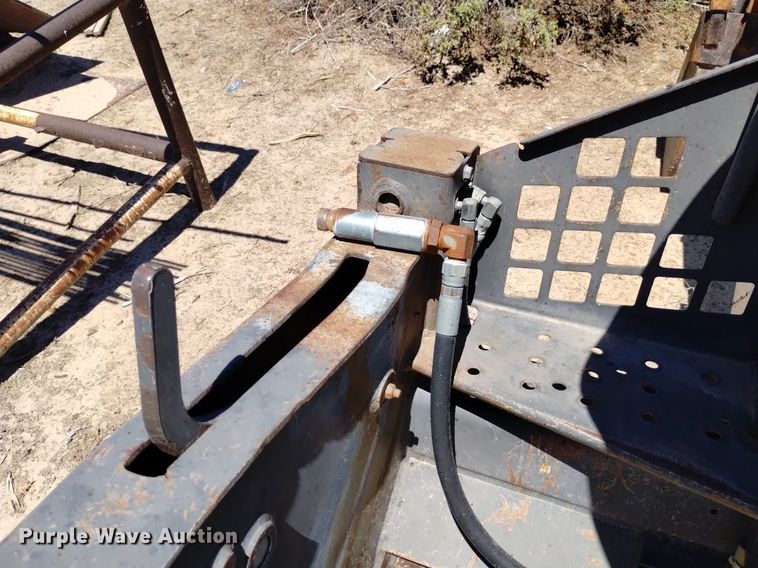 image for item LP9667 Bobcat 709  skid steer backhoe