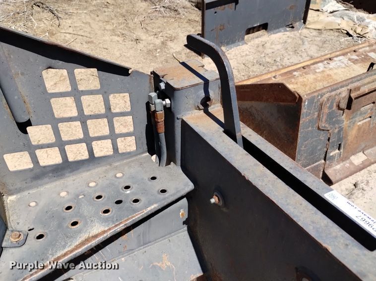 image for item LP9667 Bobcat 709  skid steer backhoe