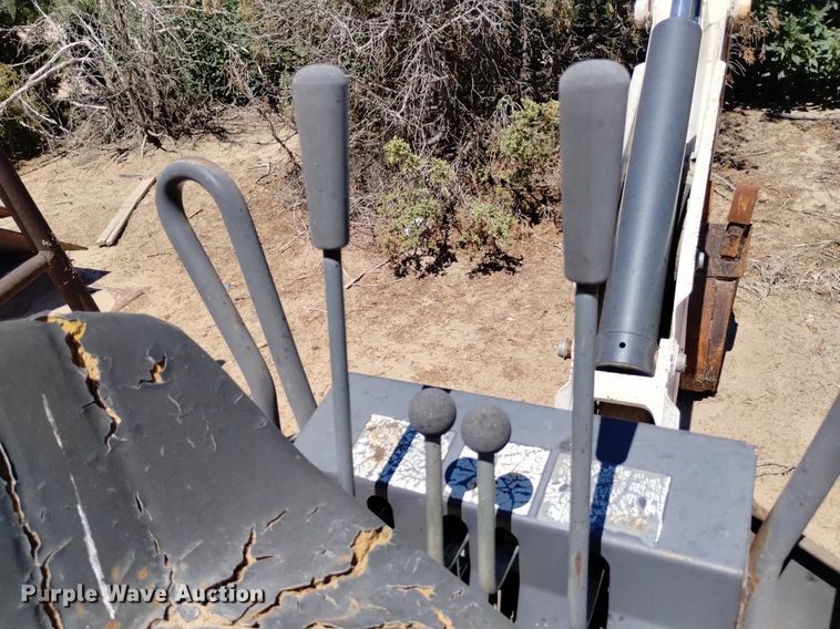 image for item LP9667 Bobcat 709  skid steer backhoe