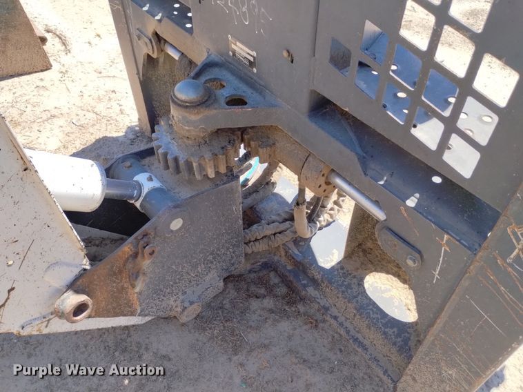 image for item LP9667 Bobcat 709  skid steer backhoe